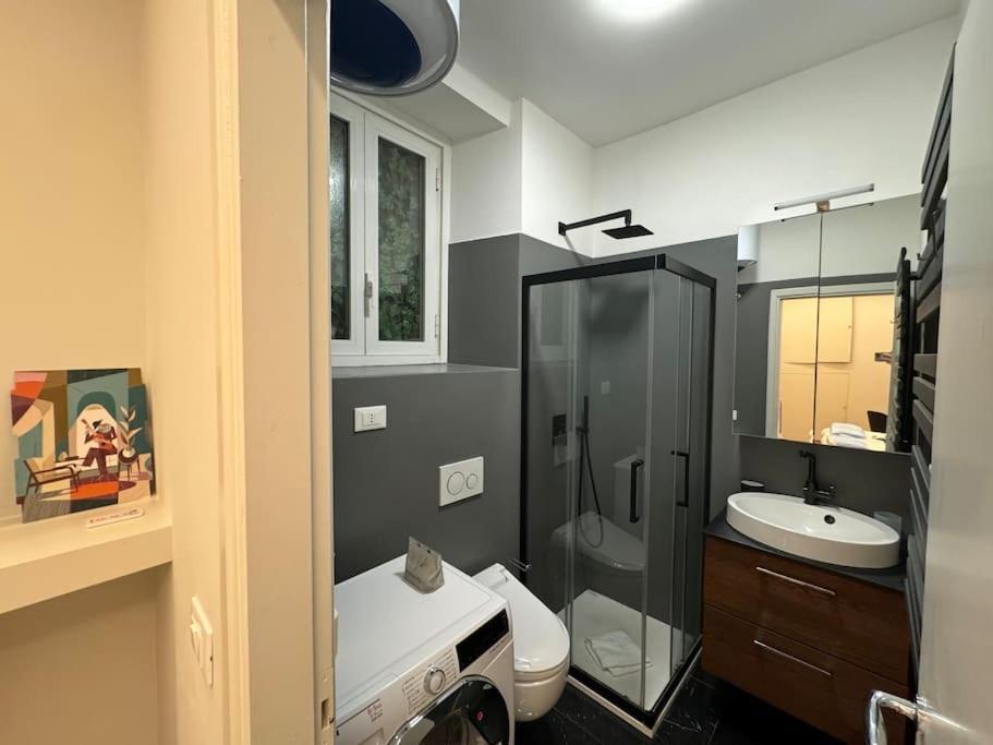 Ferienwohnung Studio Deluxe Brera Mailand Exterior foto