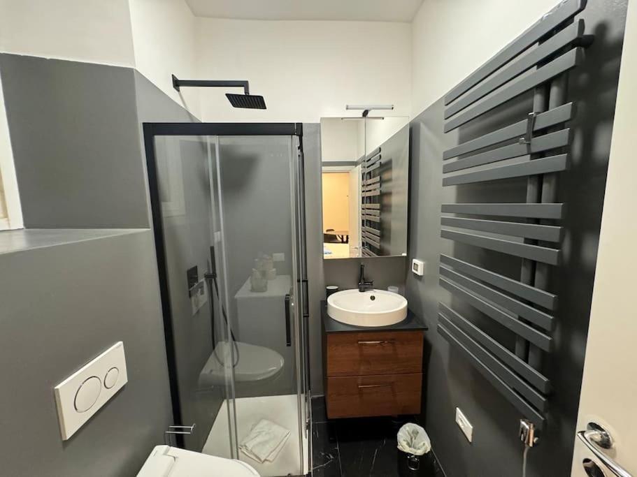Ferienwohnung Studio Deluxe Brera Mailand Exterior foto